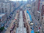 تعرف على نسبة الإنجاز فى مشروع مترو أبو قير وموعد التشغيل