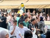  طلاب الاعدادية بـ بورسعيد يحتفلون بنهاية العام الدراسي.. فيديو وصور