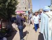 تحرير 42 محضر إشغال وضبط 7 حالات غير مرخصة في حملات مكثفة بمركز قفط في قنا