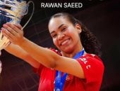 الأهلي يوجه الشكر لروان سعيد لاعبة اليد بعد إعلان الرحيل