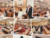 متابعة انتظام امتحانات كليات القطاع الصحي بجامعة القاهرة الأهلية
