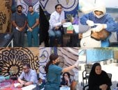 929 مستفيدا وخدمات علاجية وتوعوية مجانية بقافلة جامعة القاهرة 