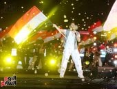 تامر حسنى عن احتفالية Fan Zone: تشرفت بهذا الحدث العظيم وحظ موفق لمنتخبنا