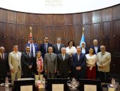 جامعة الإسكندرية تنظم ورشة عمل مع وفد جامعة فيرجينيا تك 