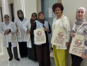 نقيب التمريض تشارك بامتحانات البورد العربى لتمريض الطوارئ بجامعة العاصمة
