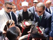 محافظ المنوفية ووزير الأوقاف يفتتحان المسجد القبلي بمنشأة سلطان بمنوف 