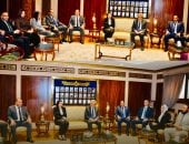 وفد نواب تنسيقية شباب الأحزاب والسياسيين يلتقى رئيس الجهاز المركزى للمحاسبات