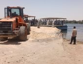 محافظ أسيوط: تطوير المرسى الشرقى لعبارة مجريس بصدفا لتسهيل حركة المواطنين