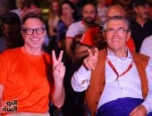 سفير البوسنة والهرسك يشاهد مباراة منتخب بلاده بصحبة سفيرا كندا.. صور 