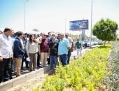 وزيرة الإسكان تتفقد أعمال التطوير بمحور التسعين الشمالي ومنطقة البنوك بالقاهرة الجديدة