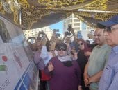 وزير الرى يتفقد أعمال الحماية البحرية بالإسكندرية من السرايا إلى بير مسعود