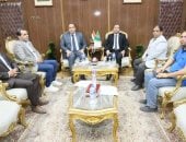 محافظ المنوفية يستعرض معدلات الأداء ونسب الإنجاز ببعض المشروعات 