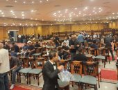 يوسف الشريف وشيري عادل وحنان مطاوع فى عزاء والد المنتج مصطفى العوضى
