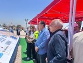 رئيس الوزراء يتفقد الطريق الدولى الساحلى بمحافظة البحيرة