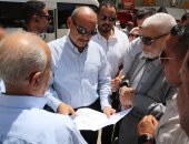 محافظ السويس يطلق أعمال تطوير وتوسعة مسجد الشهداء التاريخي