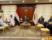 رئيس النيابة الإدارية يستقبل وفدًا من الرقابة الإدارية والمالية بسلطنة عُمان