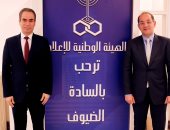 وزير المالية يزور استديو نجيب محفوظ والقناة الأولى ومسرح ماسبيرو.. صور