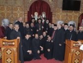 بطريرك الأقباط الكاثوليك يصل إيبارشية أبوقرقاص في مستهل زيارة رعوية