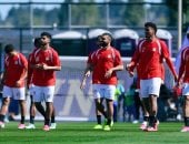 منتخب مصر يختتم تدريباته استعدادا لمواجهة بلجيكا فى كأس العالم.. صور