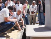 محافظ الإسكندرية يطلق أول تجربة لصناديق القمامة المدفونة تحت الأرض بشارع 45 بحي المنتزه ثان