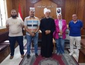 رئيس منطقة بورسعيد الأزهرية يتسلم نتائج الشهادتين الابتدائية والإعدادية