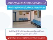 هل يمكن عمل فحوصات المقبلين على الزواج بمستشفيات خاصة؟ وزارة الصحة تجيب