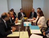 وزير الخارجية يلتقي مفوضة الاتحاد الأوروبى للمتوسط