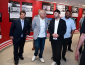 وفد الوفاق الليبى يزور الزمالك وبحث سبل التعاون بين الناديين.. صور
