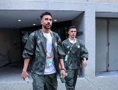 منتخب مصر يتوجه إلى ملعب لومن فيلد استعدادا لمواجهة بلجيكا بالمونديال