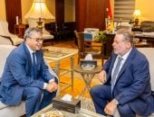 محافظ البنك المركزي يبحث مع نظيره التونسي أوجه التعاون المشترك بين الجانبين