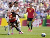 ترتيب مجموعة مصر فى كأس العالم بعد التعادل مع بلجيكا.. الفراعنة فى الصدارة