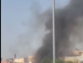 عاجل.. حريق هائل يلتهم عددا من المبانى على الطريق الدائري قبل نزلة أثر النبي