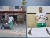ضبط المتهم بالتعدي على آخر بسلاح وبتر يده بسبب معاكسة فتاة.. فيديو    