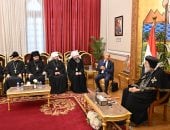 البابا تواضروس الثانى يستقبل وفدًا من الكنيسة الروسية 