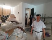 حملة موسعة لضبط تحويل الجراجات إلى محال ومخازن غير مرخصة بدمياط الجديدة