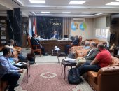مياه سوهاج توقع عقد تنفيذ مشروع توسعات محطة رفع صرف صحى