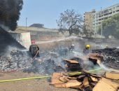 إخماد حريق داخل مصنع فى الأميرية دون إصابات