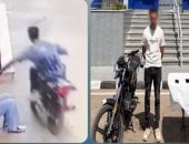 الداخلية تضبط لصا سرق هاتف طالبة خطفا أثناء جلوسها أمام منزلها.. فيديو