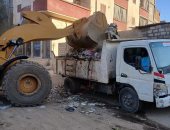 رفع 100 طن من الأتربة والمخلفات بـ 3 قرى بمركز سوهاج