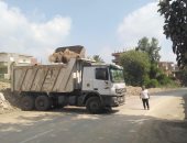 رفع 577 طن مخلفات ضمن حملات النظافة المكثفة بمراكز ومدن الغربية  