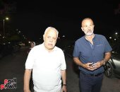 أشرف زكى ومحمد أبو داود يشاركان فى عزاء محمد مرزبان.. صور 