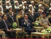 الرئيس السيسى: ندرس توفير بعثات خارجية لأوائل الدفعة الثالثة لأئمة الأوقاف