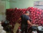 ضبط منشأة غير مرخصة لتعبئة طفايات الحريق بمواد مجهولة المصدر فى الجيزة