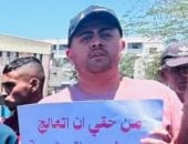 عائلة فلسطينية تتشبث بإنقاذ جريحها الأخير حسام أبو العلا بالعلاج خارج غزة