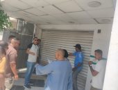 رفع إشغالات 15 محلًا وإنذار أخرى غير مرخصة بمدينة المستقبل بالإسماعيلية