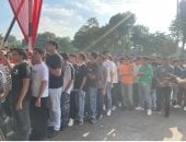 لجان الثانوية العامة بالجيزة تبدأ إجراءات تفتيش الطلاب استعدادًا للامتحانات