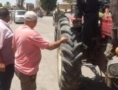 محافظ أسيوط: ضبط جرارين زراعيين أثناء إلقاء مخلفات الهدم بشارع سيد الجديد