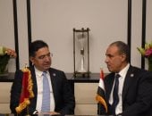 وزير الخارجية يلتقي نظيره المغربي على هامش أعمال مجلس جامعة الدول العربية