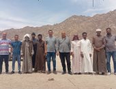 جولات ميدانية لمتابعة الوديان والتجمعات البدوية والاستماع لمطالب المواطنين بجنوب سيناء