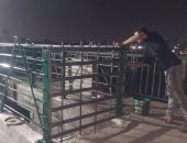 محافظة الجيزة: غلق الممرات الخطرة بأرصفة كوبرى الساحل لتعزيز عوامل الأمان